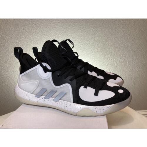 Adidas shoes Harden Stepback - Oreo - Black White 3