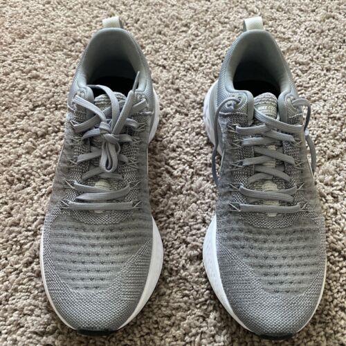 Nike Women React Infinity Run FK 2 CT2423-001 Gray Running Shoe Sneaker Size 9.5