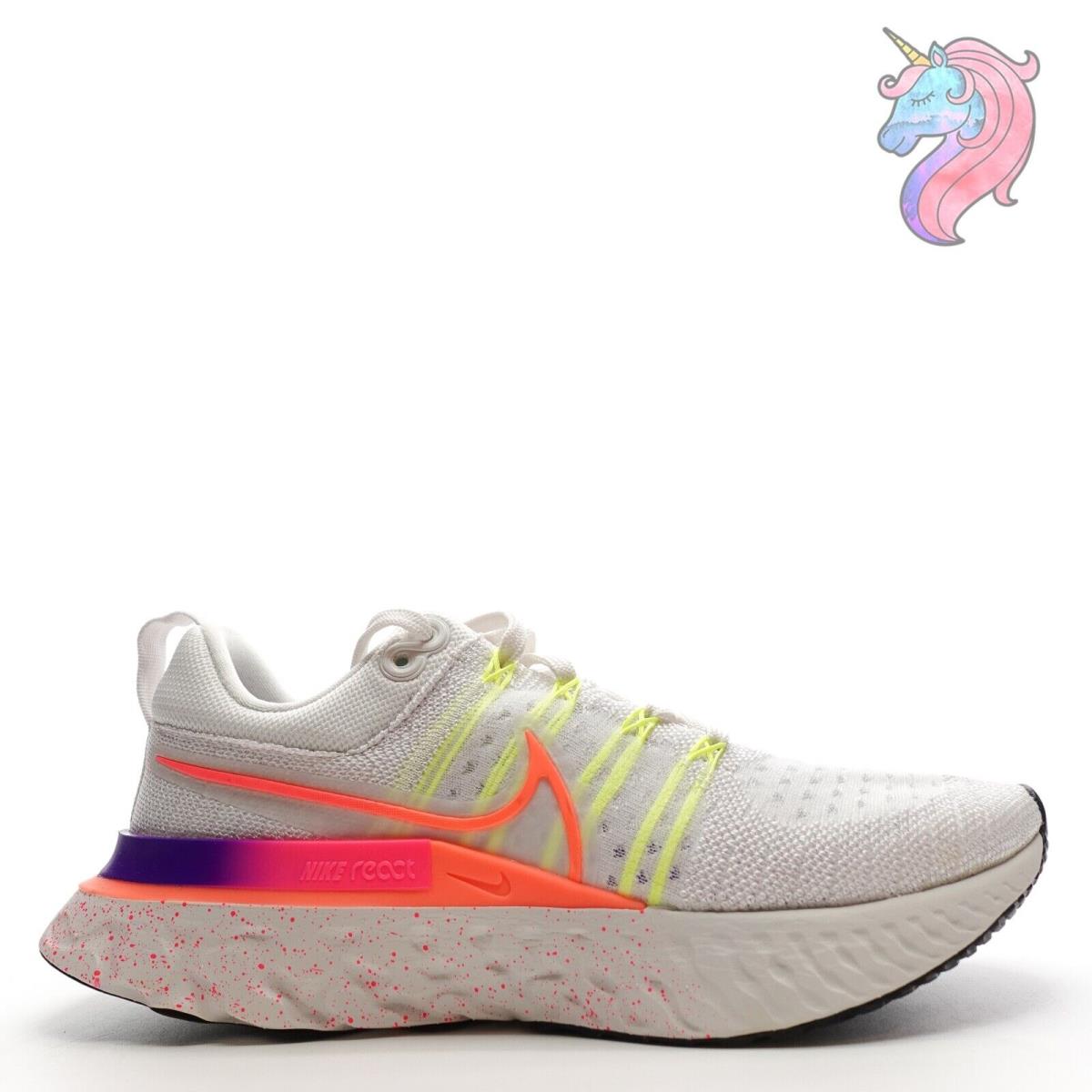 Nike React Infinity Run Flyknit 2 Running Shoes DJ5928-001 Womens Size 7