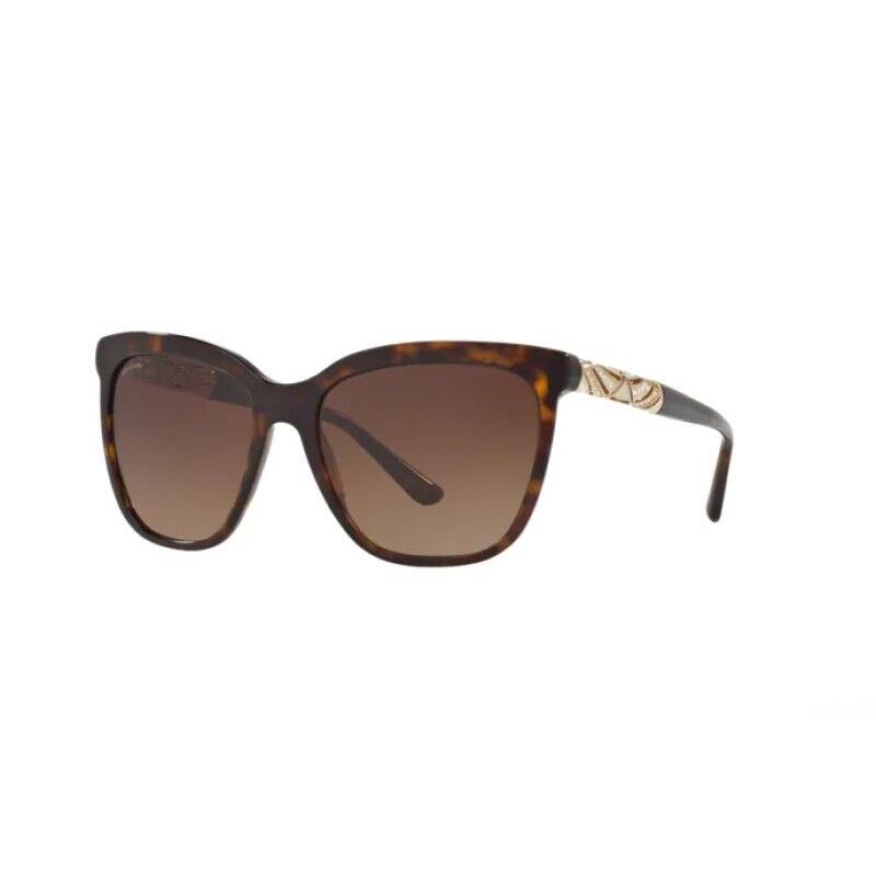 Bvlgari Sunglasses BV8173B 50413 Havana Gold/brown Lens 56mm