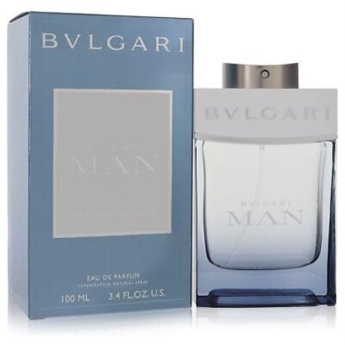 Bvlgari Man Glacial Essence by Bvlgari Eau De Parfum Spray 3.4 oz Men