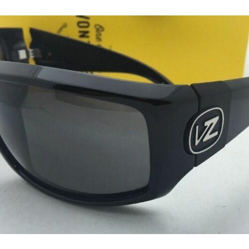 VonZipper sunglasses CLUTCH - Black Shiny Frame, Grey Lens 5