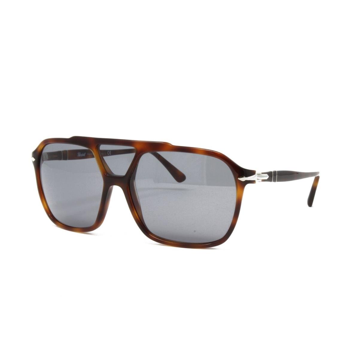 Persol Men`s Sunglasses PO3223S 1101R5 Brown Tortoise 59mm Gray Lens