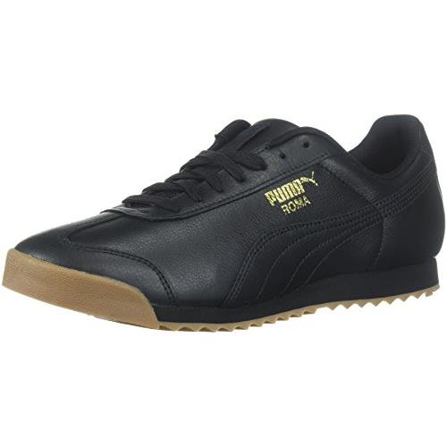Puma Men`s Roma Sneaker - Choose Sz/col Black-teamgold