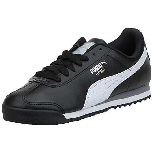 Puma Men`s Roma Sneaker - Choose Sz/col Black/White/Silver