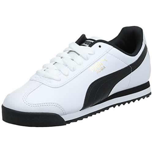 Puma Men`s Roma Sneaker - Choose Sz/col White/Black Leather