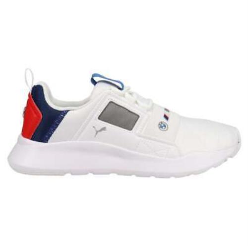 Puma 307118-02 Bmw Mms Wired Cage Mens Sneakers Shoes Casual - White - Size