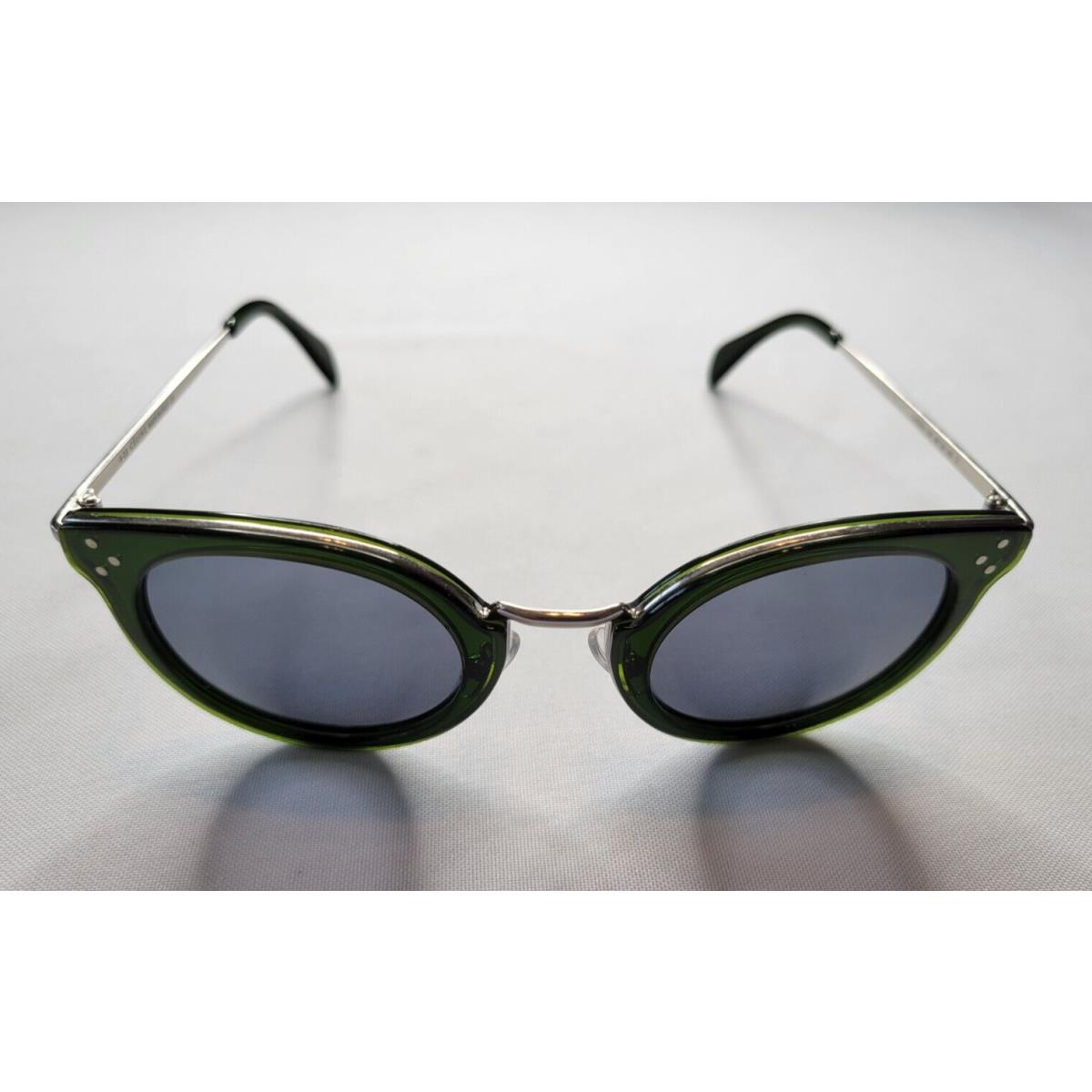 Celine sunglasses  - Green/Silver Frame, Blue Lens 0