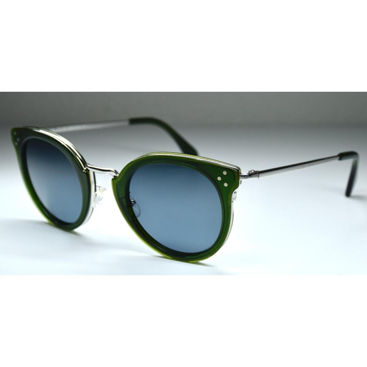 Celine sunglasses  - Green/Silver Frame, Blue Lens 3