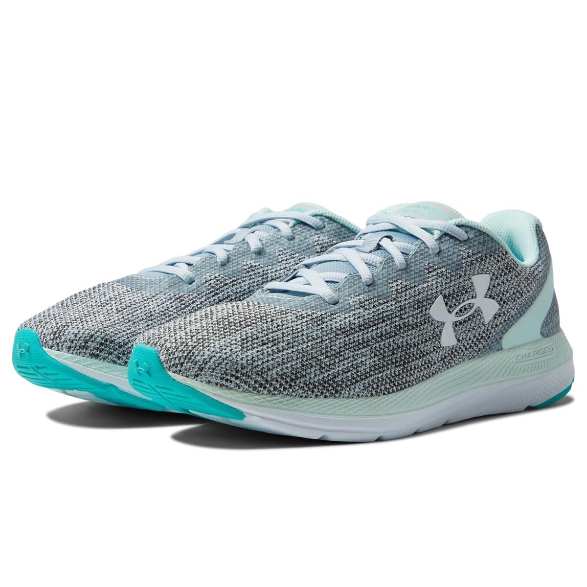 Woman`s Sneakers Athletic Shoes Under Armour Charged Impulse 2 Mod Gray/Sea Mist/White