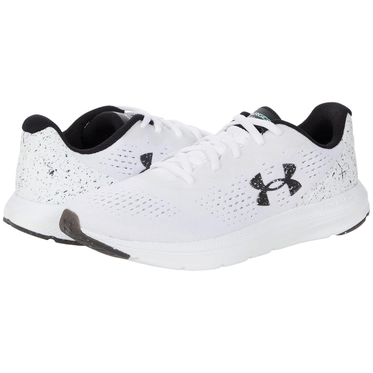 Woman`s Sneakers Athletic Shoes Under Armour Charged Impulse 2 White/White 1