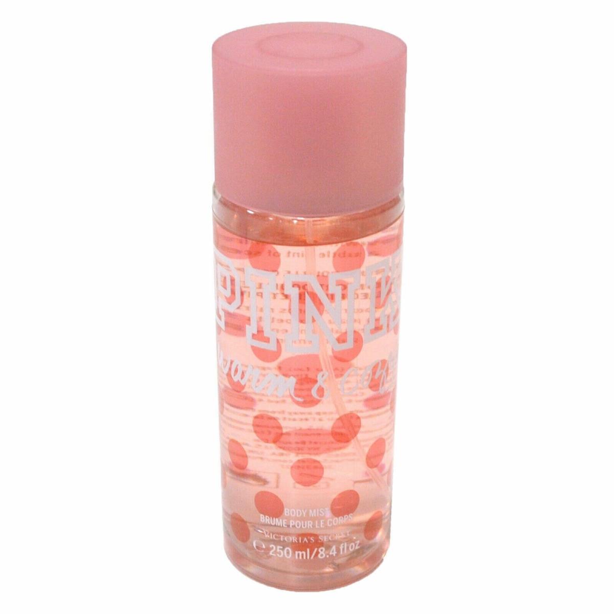 Victorias Secret Pink Warm Cozy Fragrance Body Mist Spray 8.4