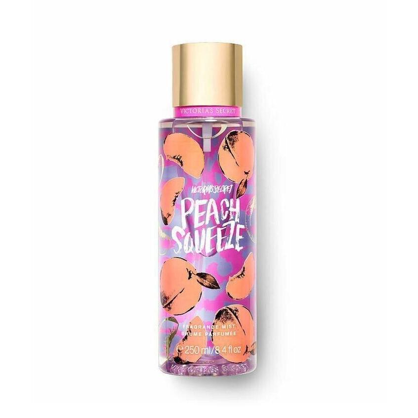 Victorias Secret Peach Squeeze Fragrance Body Mist Spray 8.4