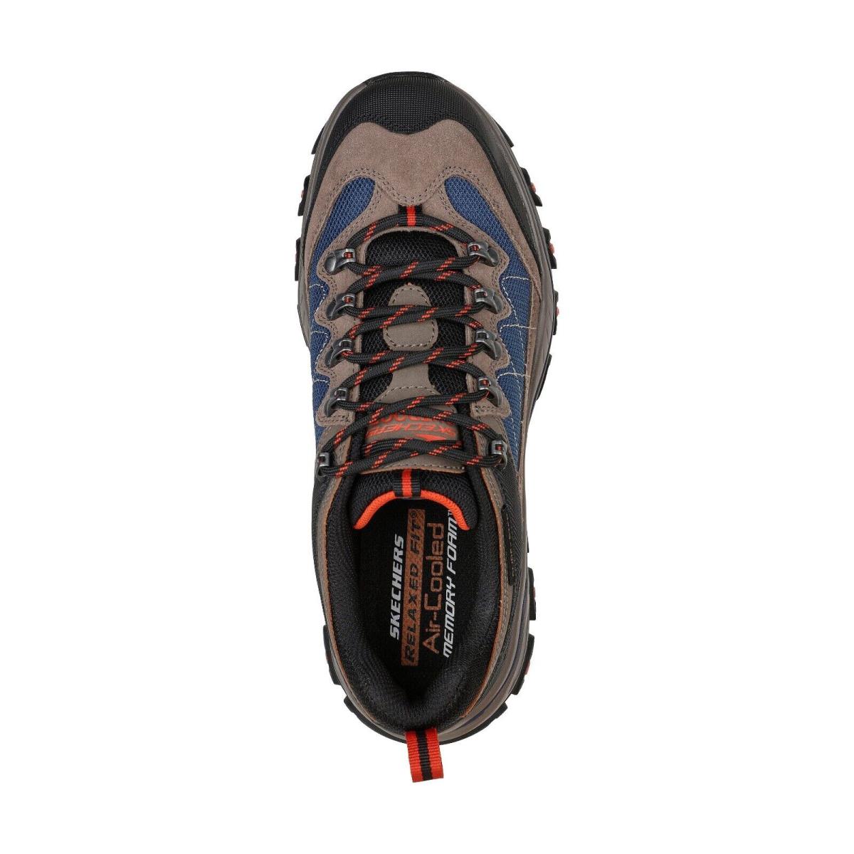 Men`s Skechers Catapult Valard Hiking Shoes 210313 /bkbl Multi Sizes Black/blue - Black/Blue