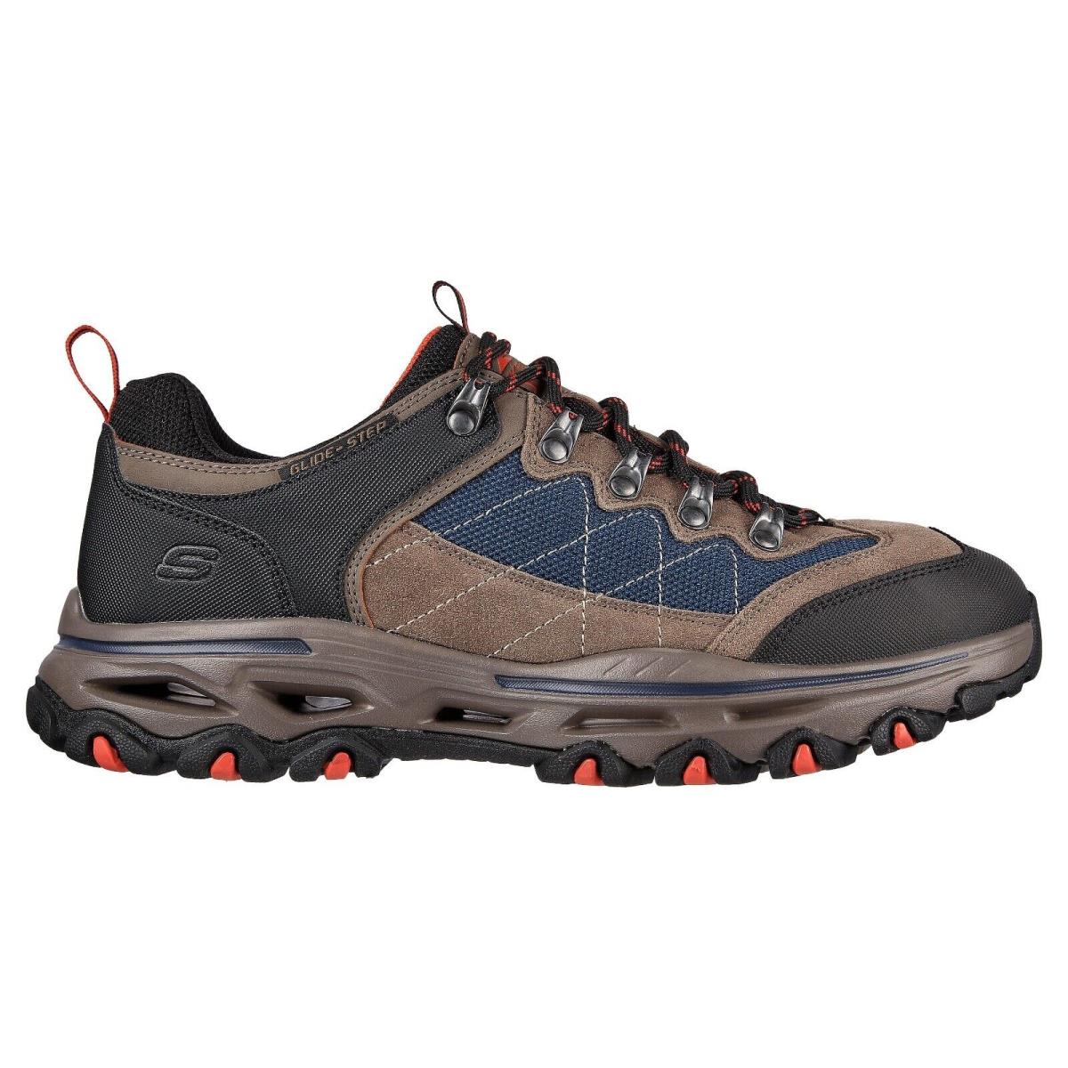 Men`s Skechers Catapult Valard Hiking Shoes 210313 /bkbl Multi Sizes  Black/blue | 013702685864 - Skechers shoes Catapult Valard - Black/Blue |  SporTipTop