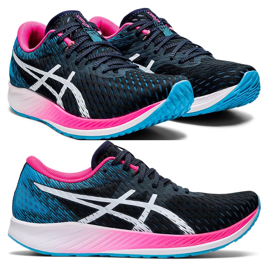 Asics Hyper Speed 1012A899-400 Blue/pink Lightweight Women`s Running Shoes