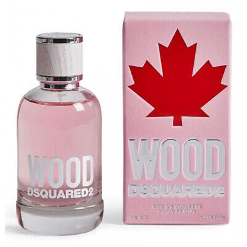 Wood Pour Femme by Dsquared2 Perfume Spray Edt 100ml / 3.4 oz