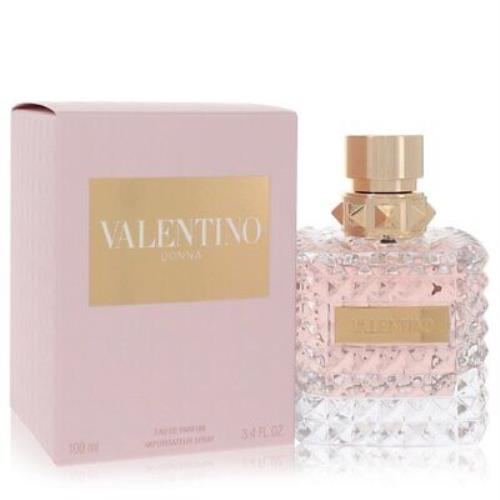 Valentino Donna Perfume By Valentino Eau De Parfum Spray For Women 3.4 oz