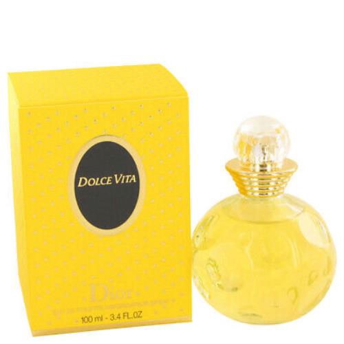 Dolce Vita By Christian Dior Eau De Toilette Spray 3.4oz/100ml For Women