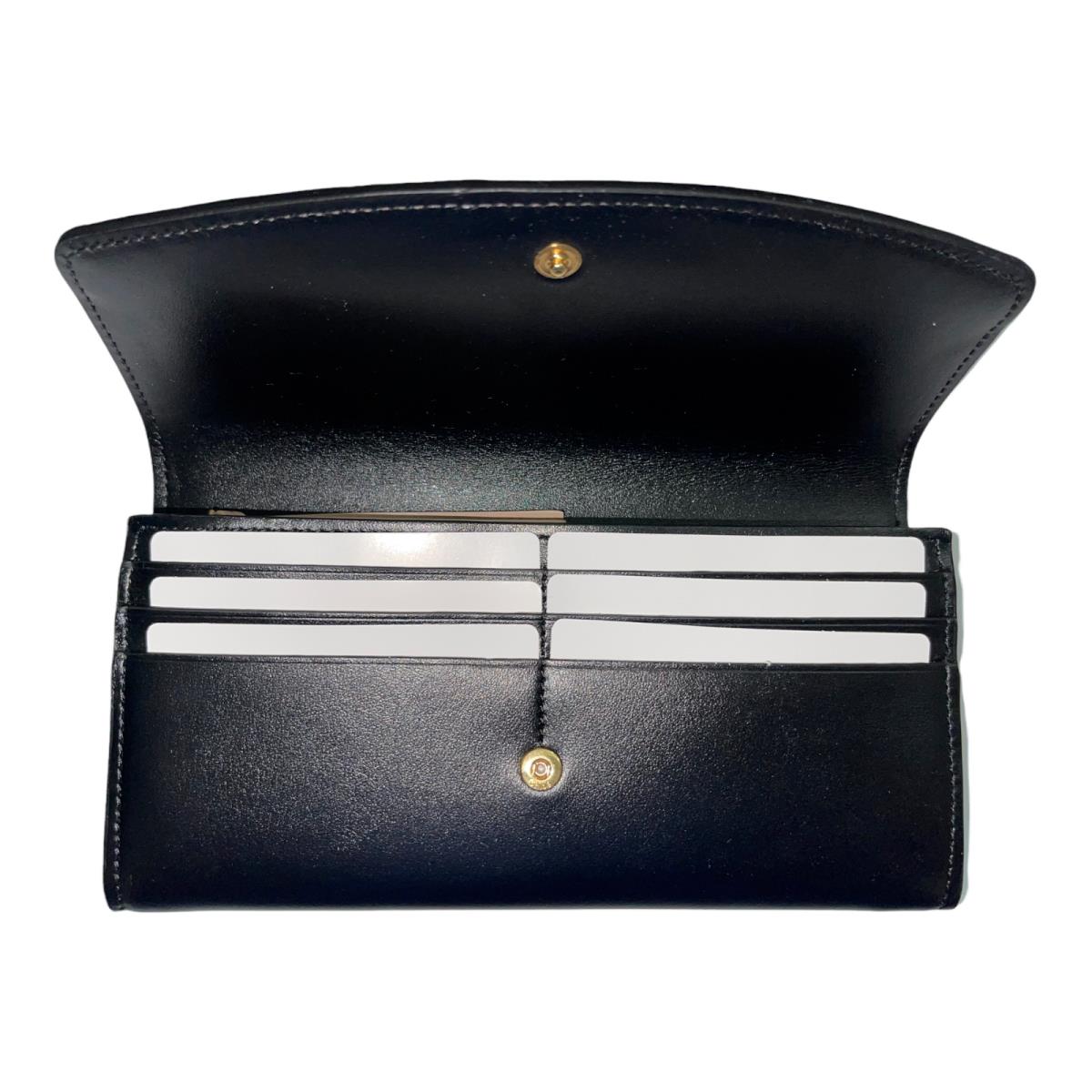 Chloe Long Wallet Women Black