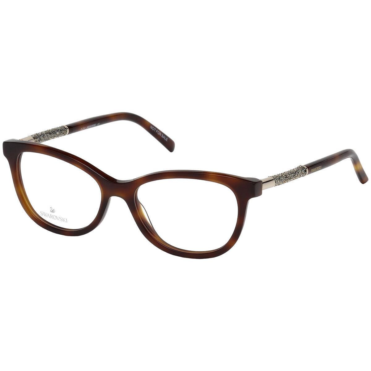 Swarovski SK 5211 053 Eyeglasses Blonde Havana Frame 54mm