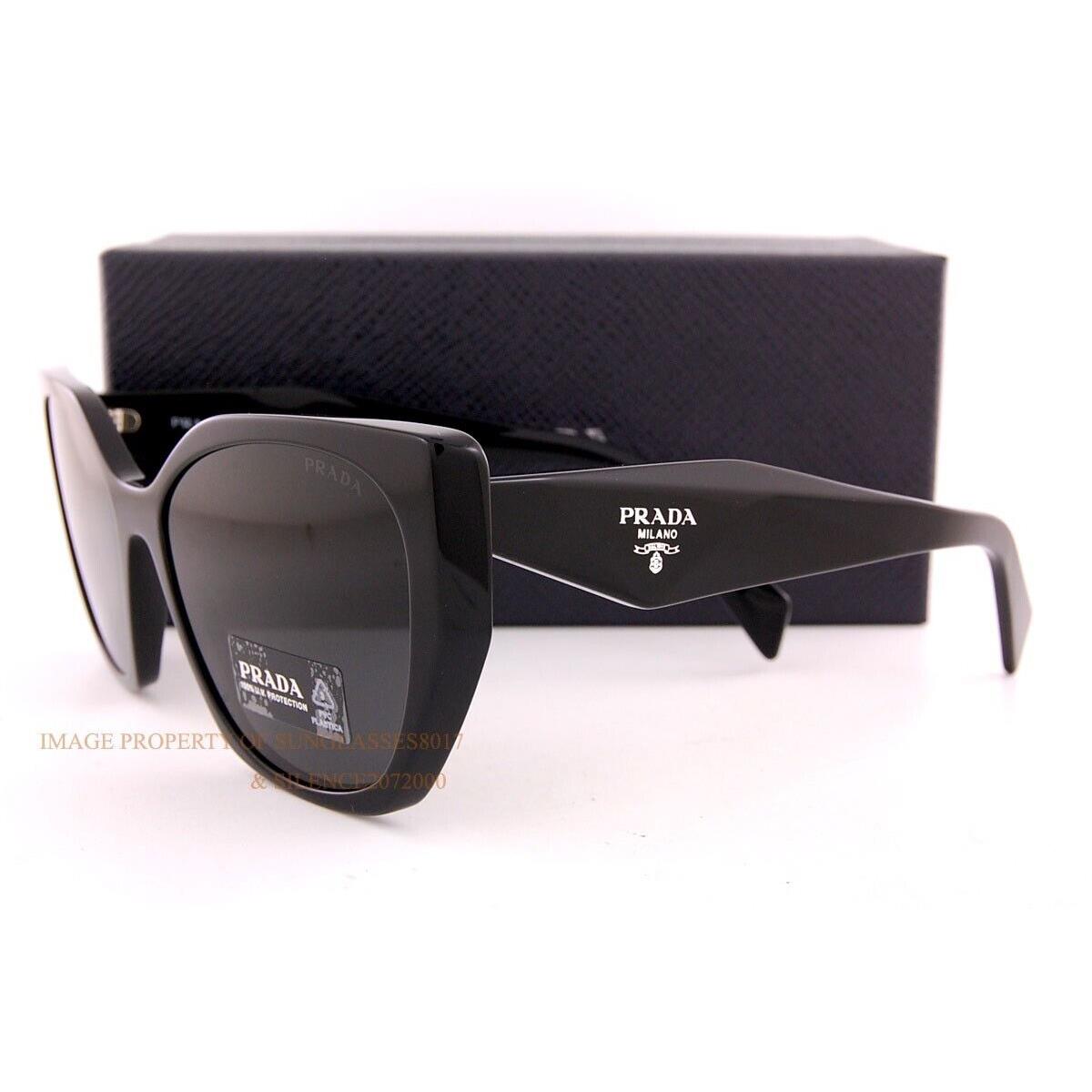 Prada sunglasses  - Black Frame, Gray Lens 1