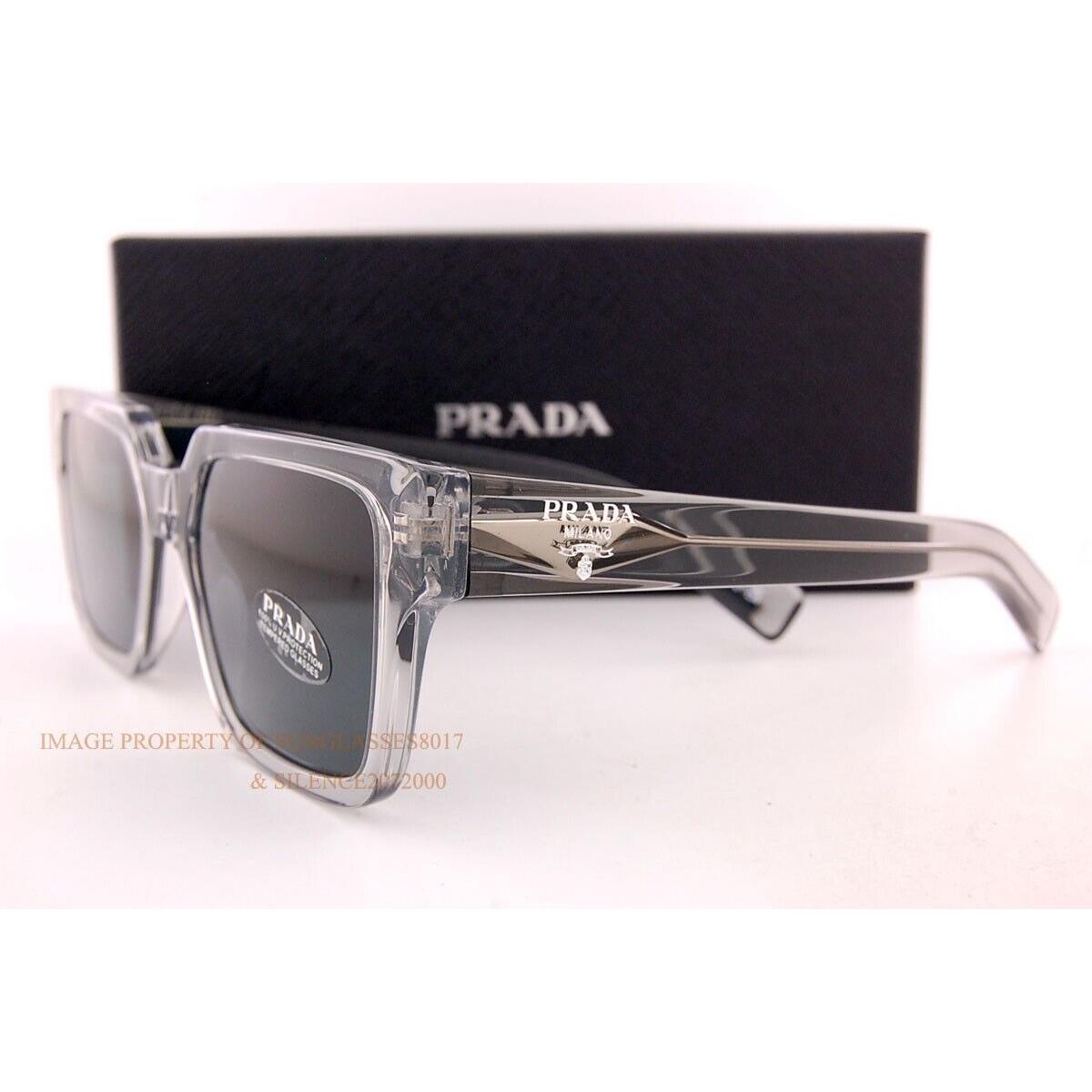 Prada sunglasses  - Grey Transparent Frame, Gray Lens 1