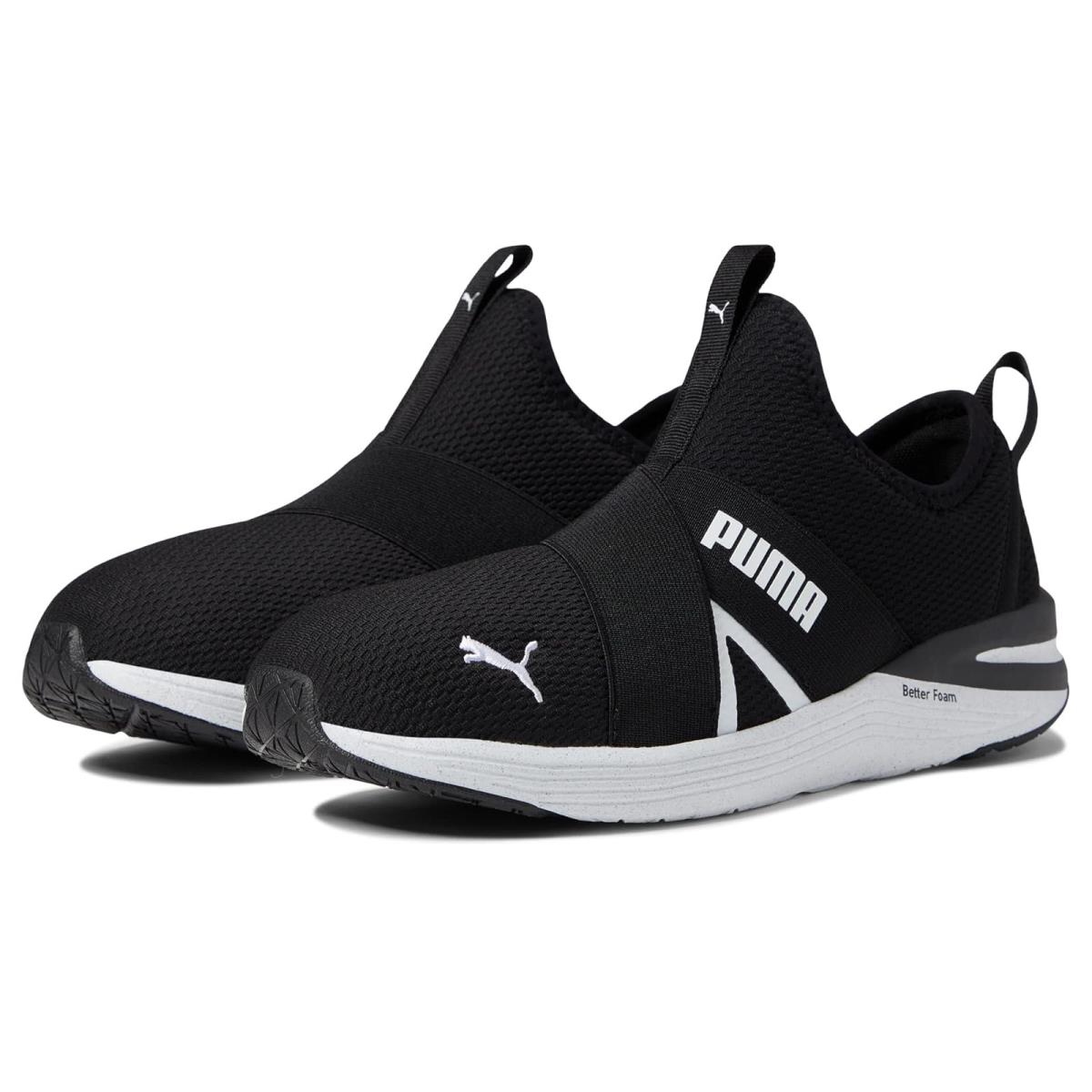 Woman`s Sneakers Athletic Shoes Puma Better Foam Prowl Slip-on Puma Black/Puma White