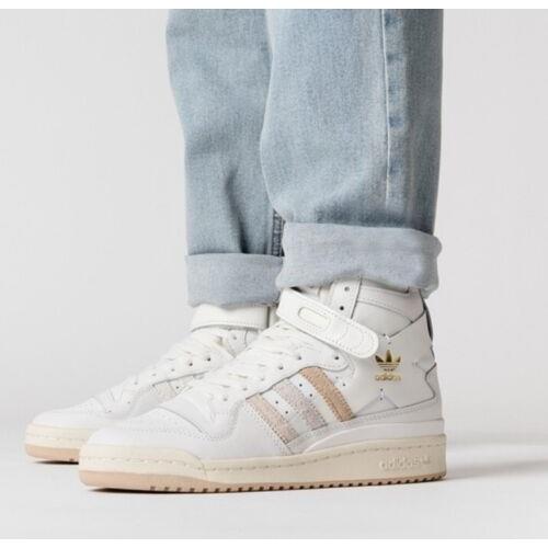 Adidas Forum 84 HI GW1905 Originals White Leather Men`s Basketball Shoes