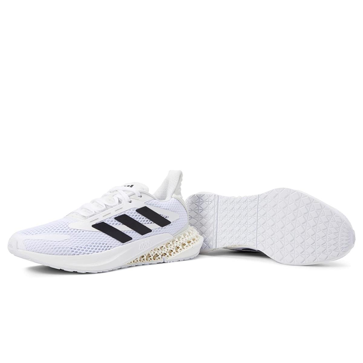 Man`s Sneakers Athletic Shoes Adidas Running 4DFWD Kick White/Black/Crystal White