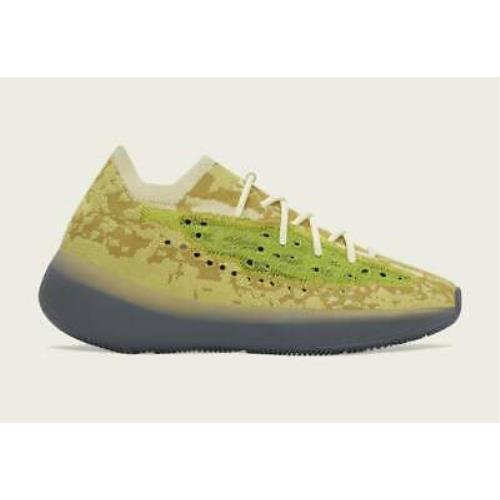 Adidas Yeezy Boost 380 Hylte Glow Green FZ4994 Fashion Shoes
