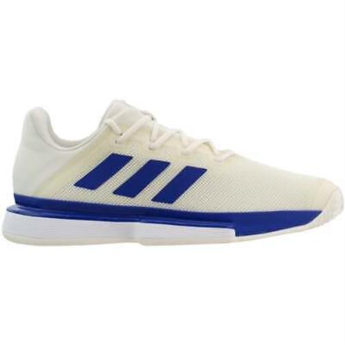 Adidas EG2215 Solematch Bounce Mens Tennis Sneakers Shoes Casual - Off White