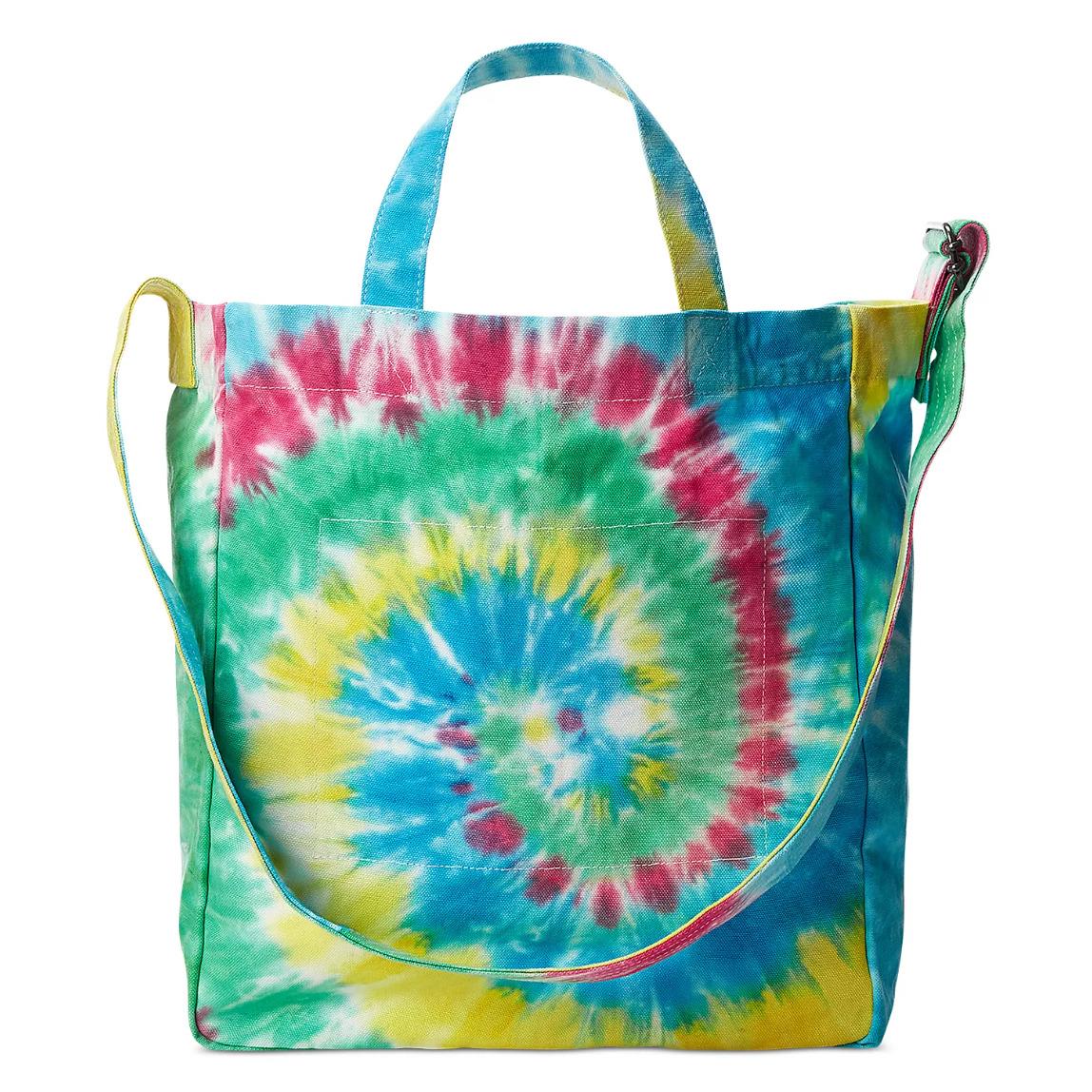 Ralph Lauren Polo Tie Dye Print Tote Shoulder Messenger Bag