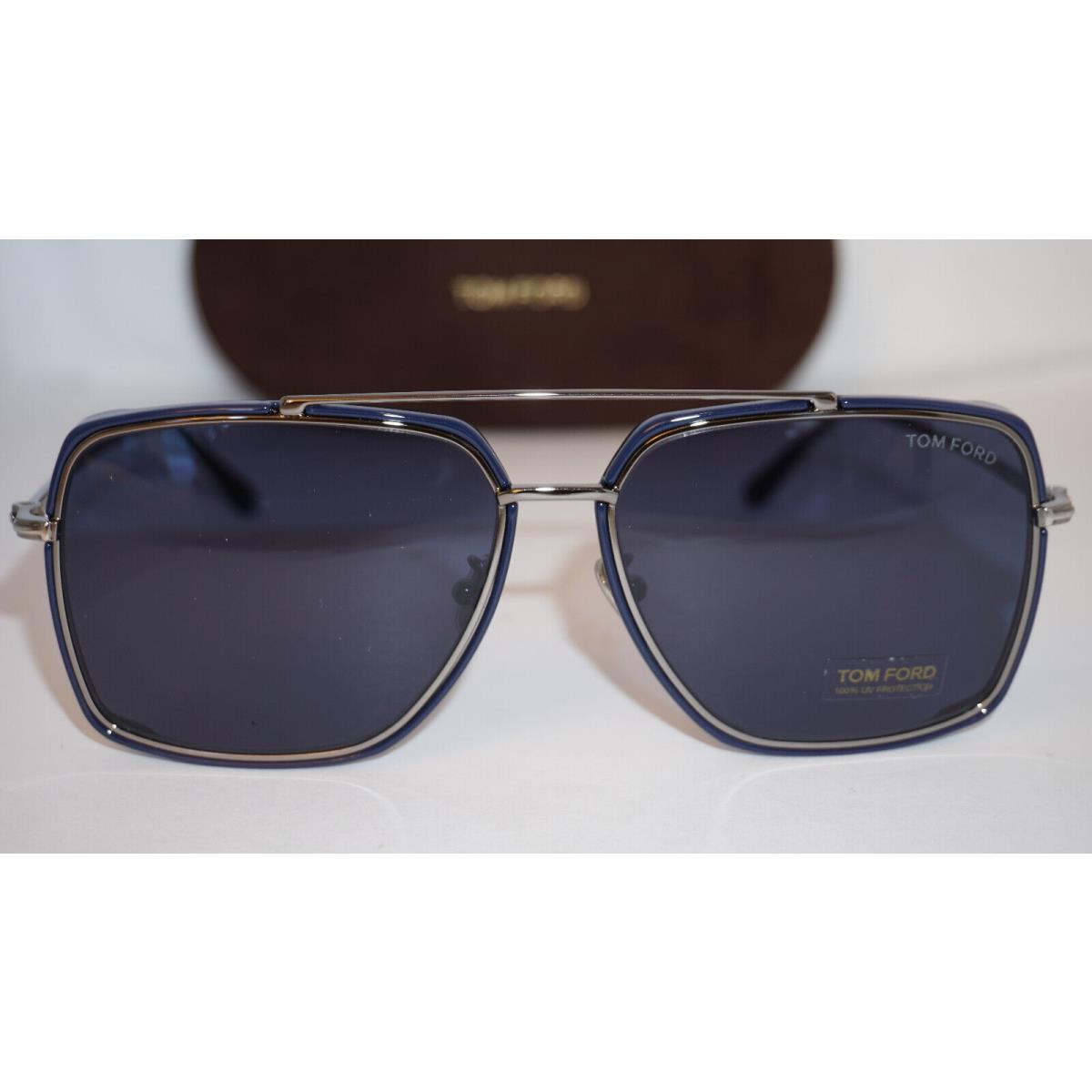 Tom Ford Sunglasses Lionel Silver Blue Blue TF750-F 90V 62 15 145