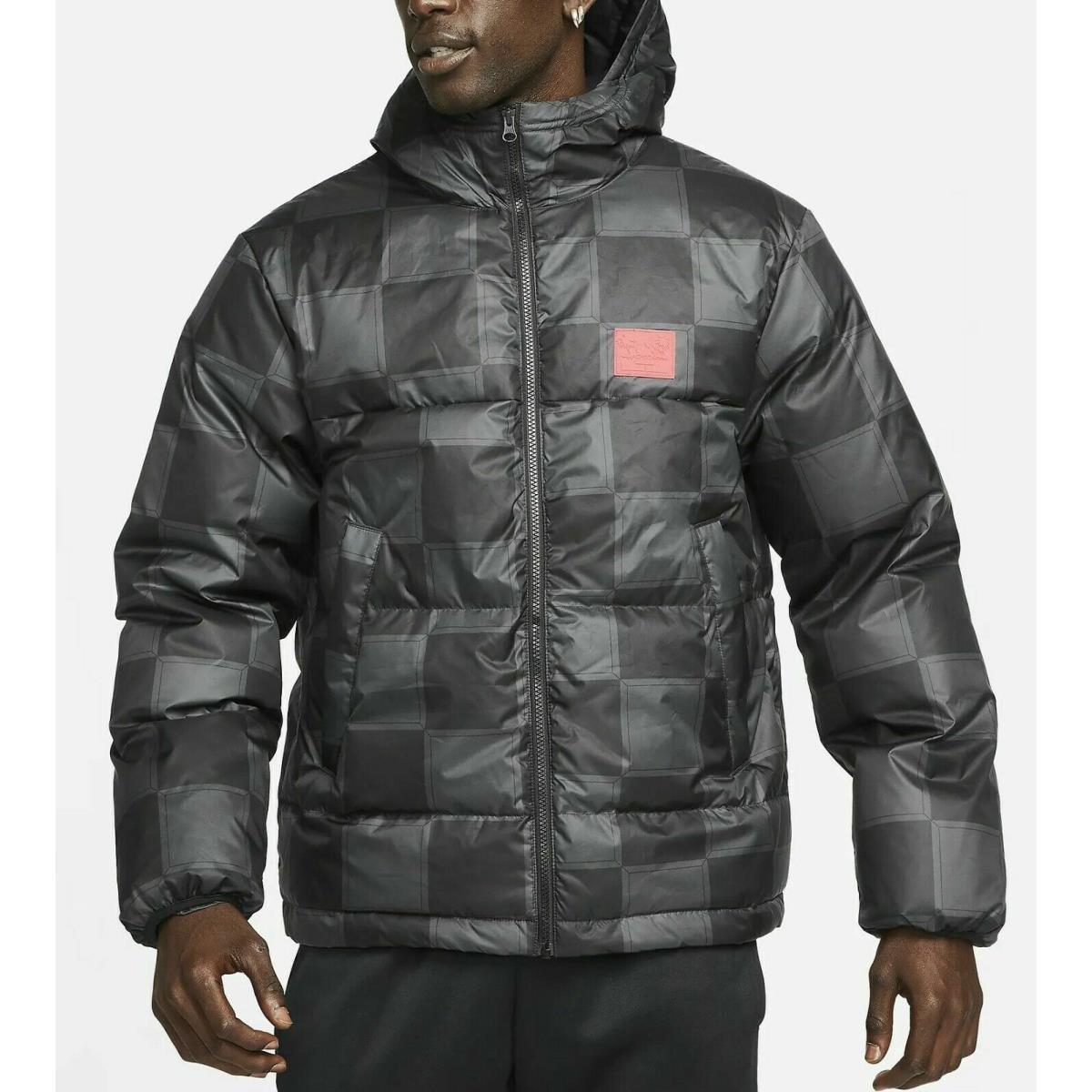 Mens Nike Lebron James Full Zip Down Fill Jacket D6717 010 Size Medium