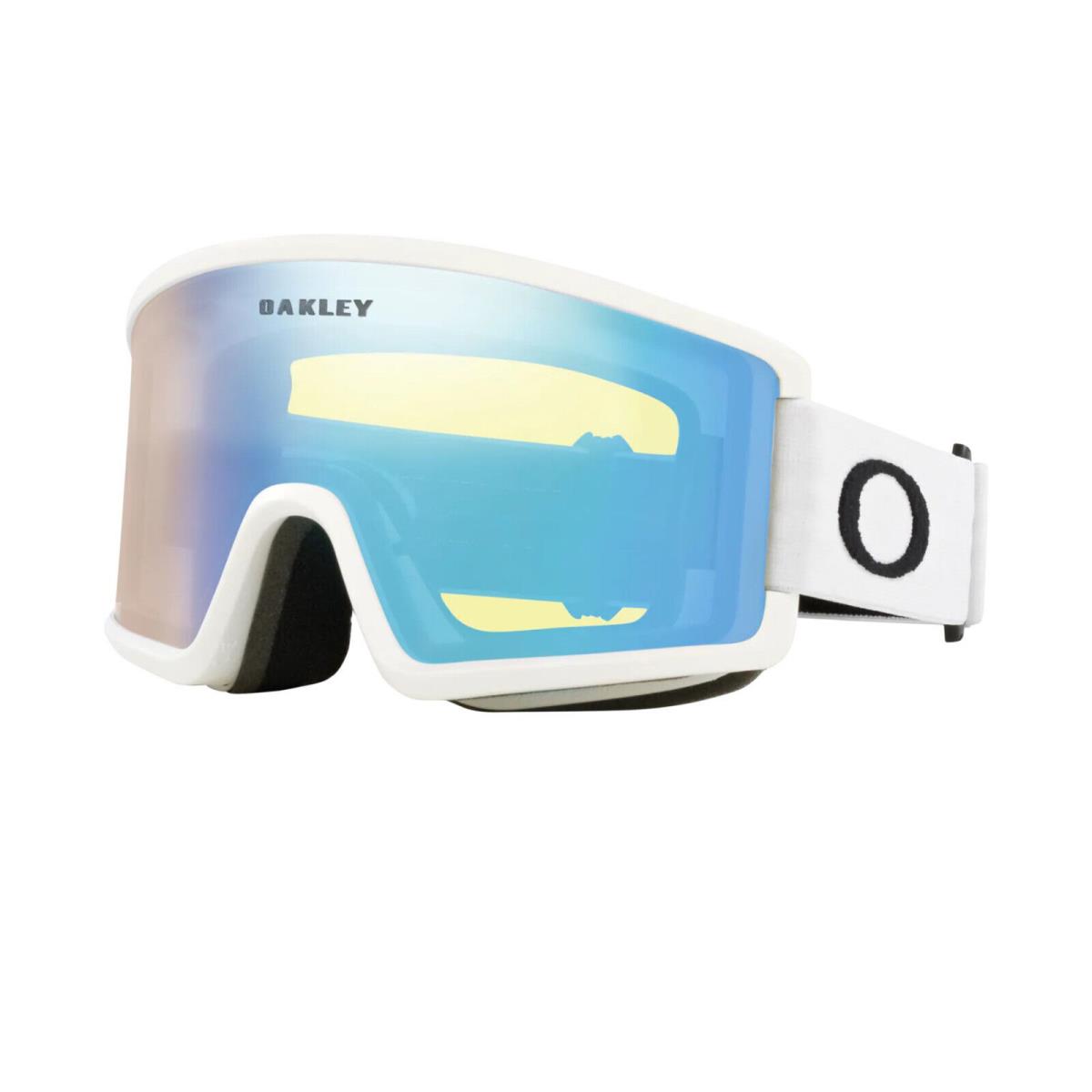 Oakley Target Line M Snow Goggles - 2024 - Matte White W/high Intensity Yellow - Frame: Matte White, Lens: High Intensity Yellow