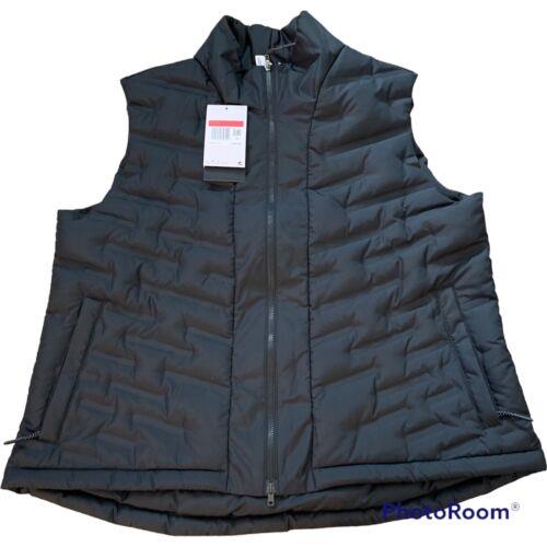 Nike Womens Therma Fit Adv Repel Full Zip Golf Vest Black Size Large DA3214-011