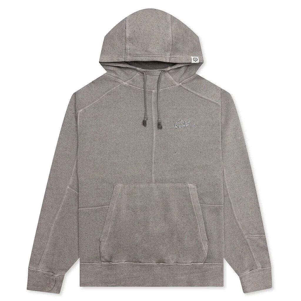 Nike Sportswear Fleece Pullover Hoodie Sweatshirt Stone DM5614-289 Size-m