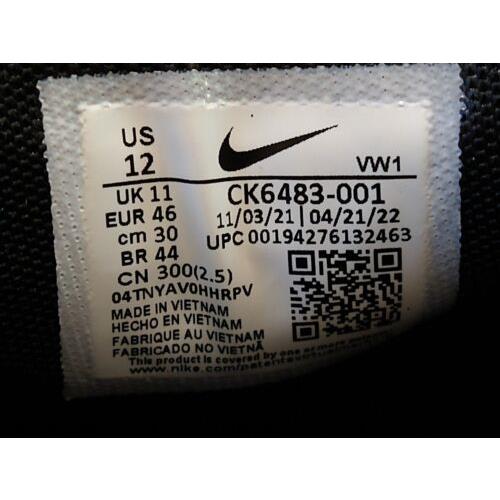 Nike shoes Air Max Golf - Black / White 12