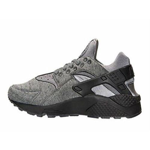 Nike Air Huarache Run TP Fleece Pack Grey Black Sz 8 749659-002 Fashion Shoes