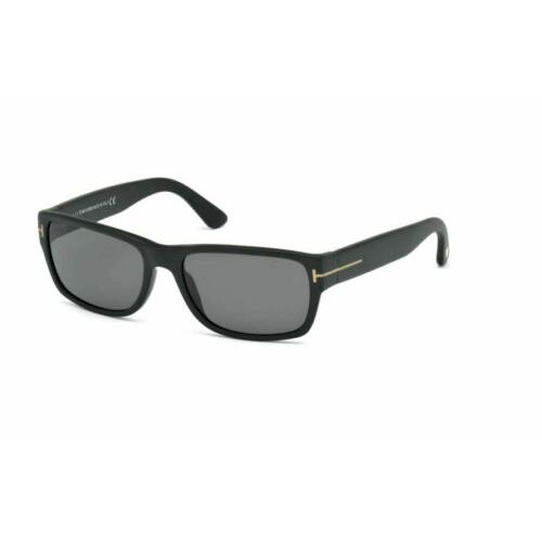 Tom Ford FT 0445 Mason 5802D Matte Black/smoke Polarized Sunglasses