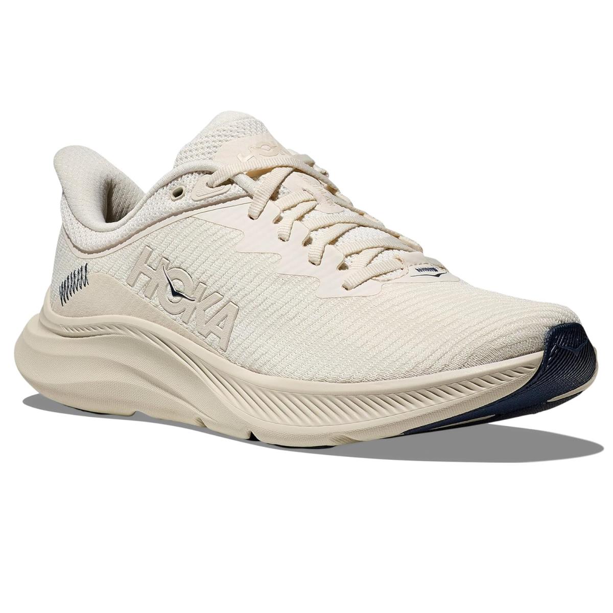 Man`s Sneakers Athletic Shoes Hoka Solimar Alabaster/Oat Milk