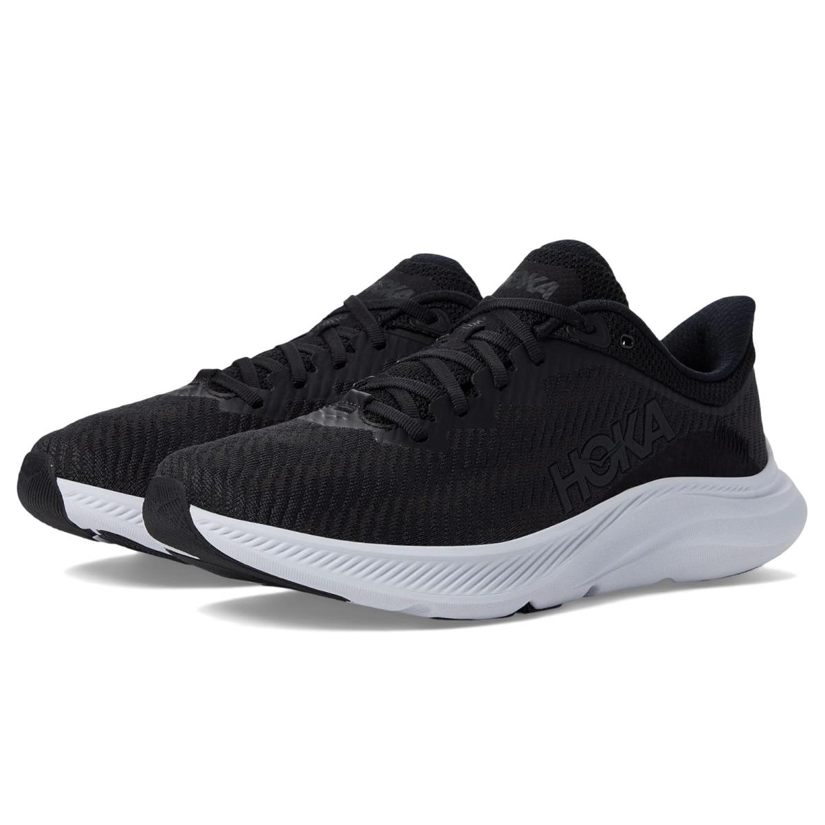 Man`s Sneakers Athletic Shoes Hoka Solimar Black/White