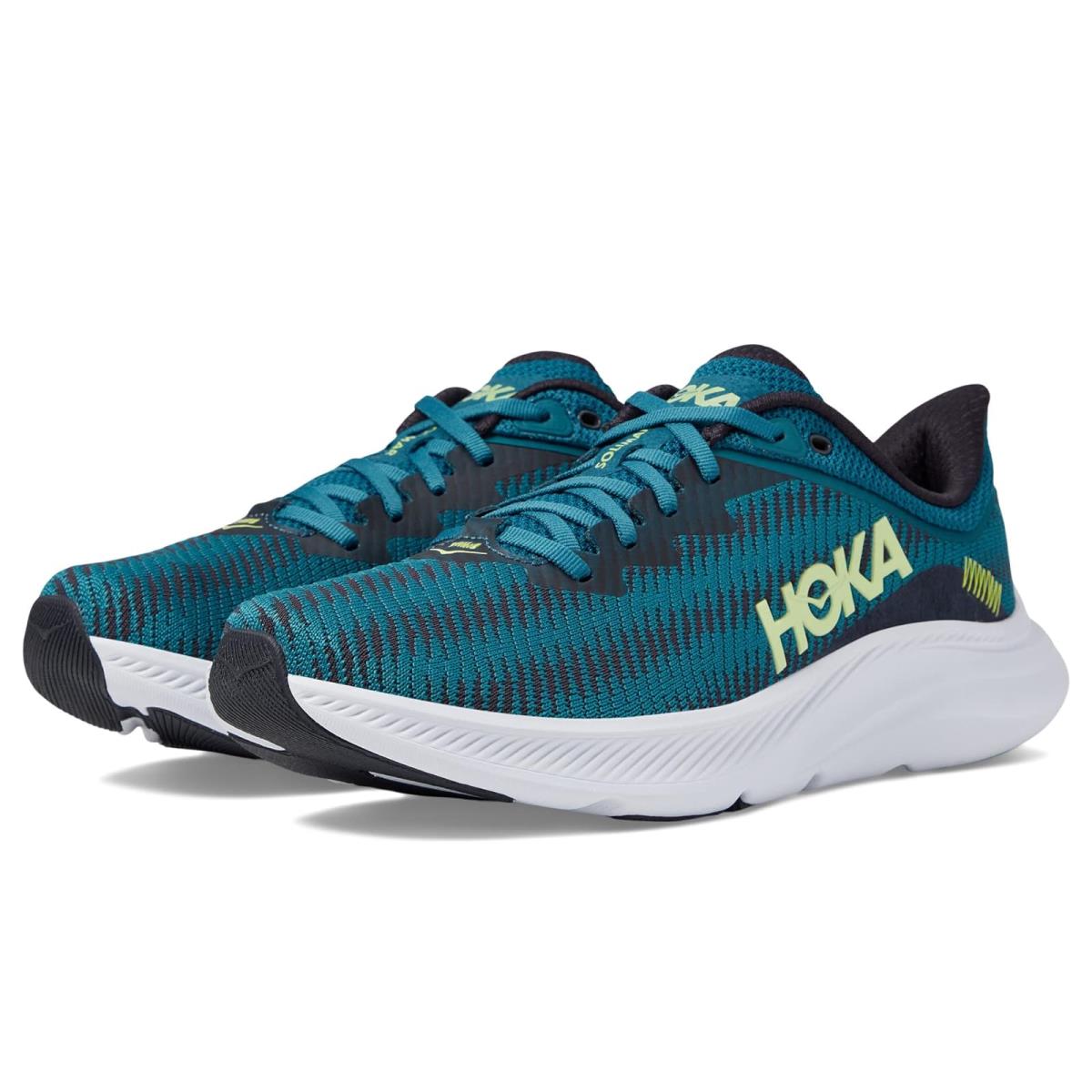 Man`s Sneakers Athletic Shoes Hoka Solimar Blue Coral/Butterfly