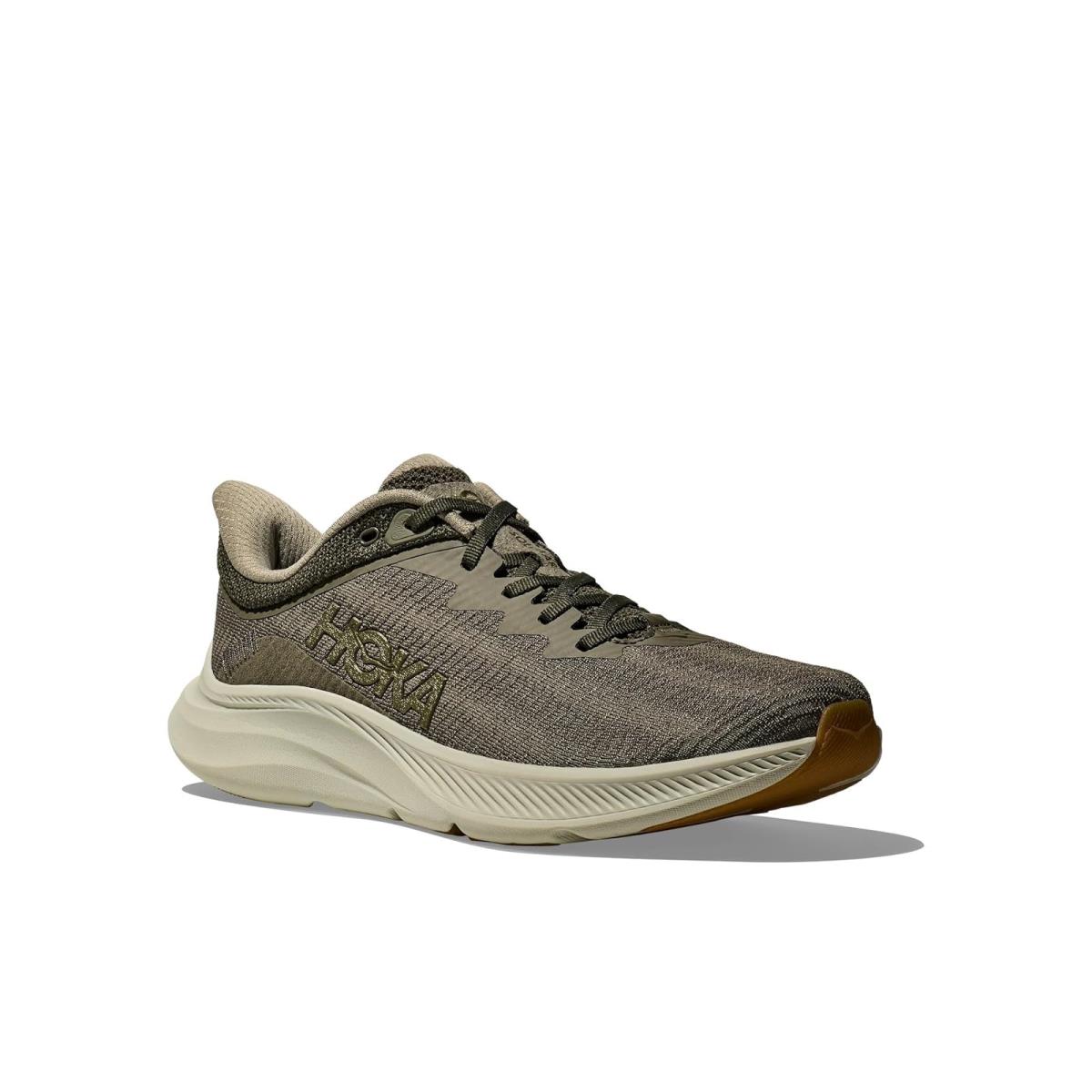 Man`s Sneakers Athletic Shoes Hoka Solimar Slate/Forest Cover