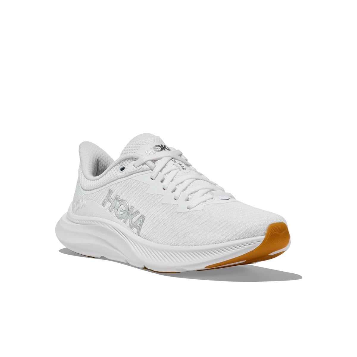 Man`s Sneakers Athletic Shoes Hoka Solimar White/White