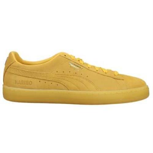 Puma Gummy Bear X Suede Classic Lace Up Mens Yellow Sneakers Casual Shoes 38256