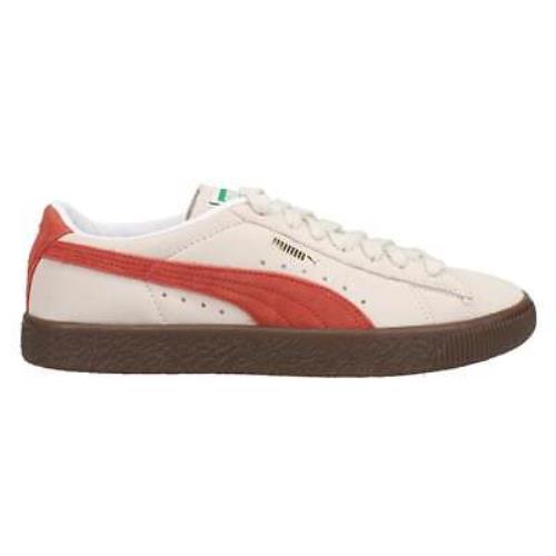 Puma Suede Vintage Lace Up Mens Beige Sneakers Casual Shoes 374921-16