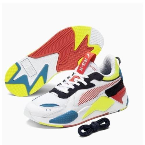 Puma Rs-x Goods 386897 01 Men`s Running Training Shoes White Multicol