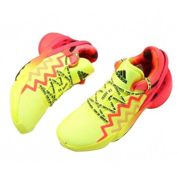 Adidas shoes  - Solar Yellow/Solar Red/Core Black 3